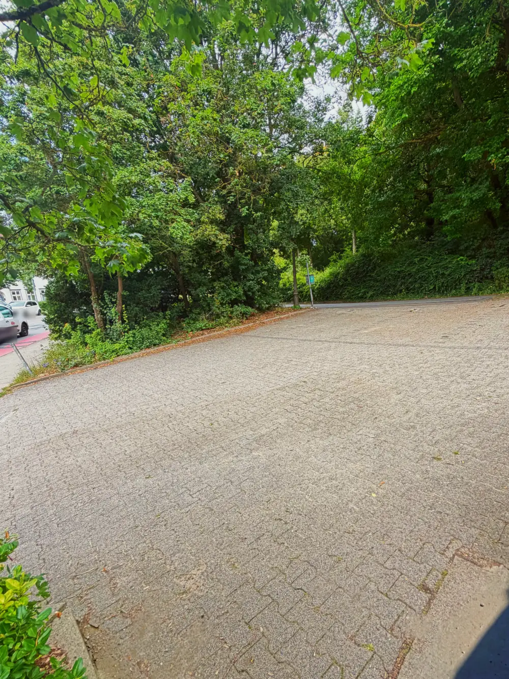 Freie Stellplätze auf dem Parkplatz am Bestattungshaus Prange in Lüneburg